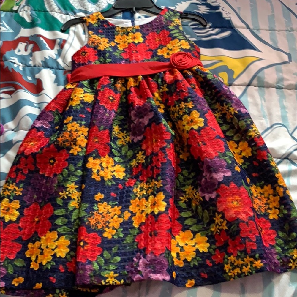 Girl flower dress